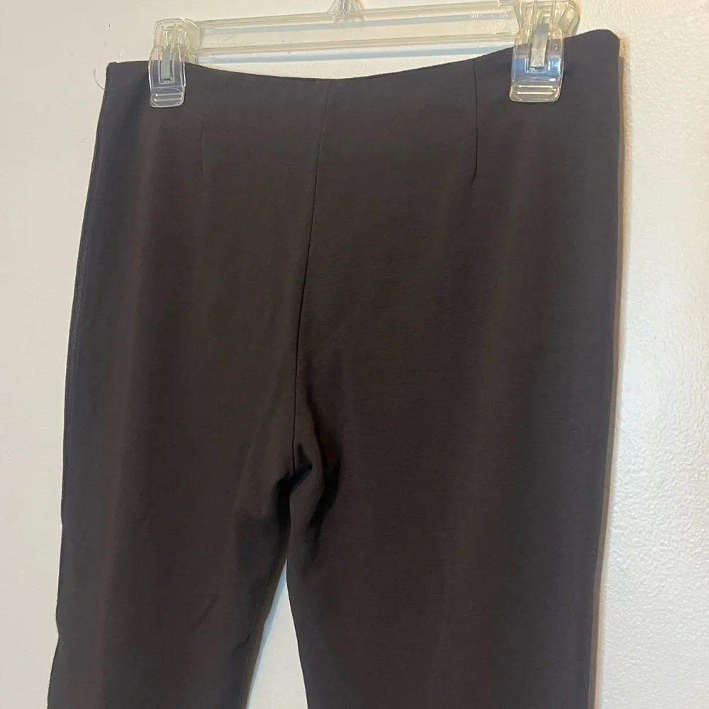 M Missoni Dark Brown Tapered Leg Dress Pants 6